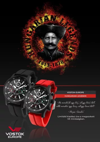 Vostok-Europe Hungarian Legends Special Edition Limitált 592C895-F karóra