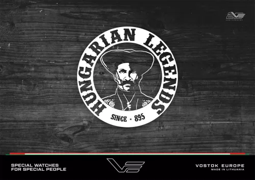 Vostok-Europe Hungarian Legends Special Edition Limitált 592C895-F karóra