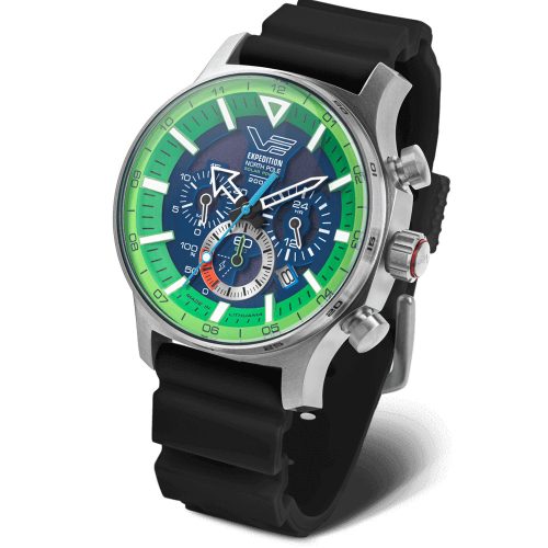 Vostok-Europe Expedition "Polar Spruce" Solar Power Chrono 595A733-B karóra