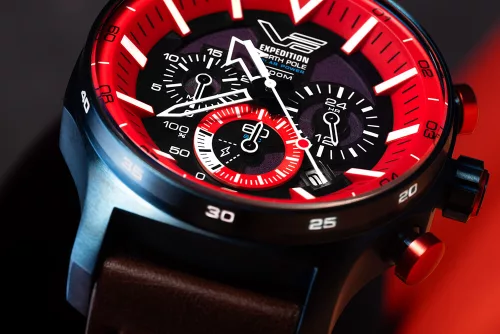 Vostok-Europe Expedition "Polar Sunrise" Solar Power Chrono 595D734-S karóra