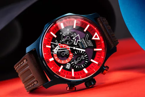 Vostok-Europe Expedition "Polar Sunrise" Solar Power Chrono 595D734-B karóra