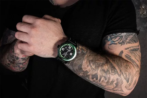 Vostok-Europe Expedition "Polar Night" Pulsometer 597C731-S karóra