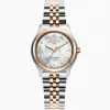 Roamer Cassandra Diamond 626847 49 89 20 női karóra két-színű acél karkötővel