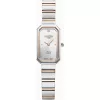 Roamer noi karora 18x29 mm bicolor acel szij ezust szamlap gyemant
