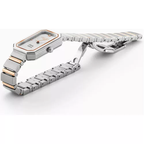 Roamer noi karora 18x29 mm bicolor acel szij ezust szamlap gyemant