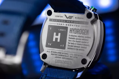 Vostok-Europe Systema Periodicum "Hydrogén" 650A720-S karóra