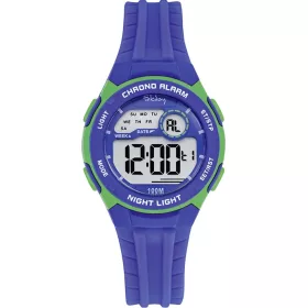 Tekday 654924 digitális karóra – kék tok, kék szíj