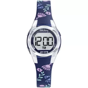 Tekday digitális gyerek karóra kék szíj LED világítás