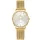 GO Mademoiselle női karóra – arany tok, fémszíj, világos számlap