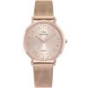 GO 695600 női karóra rozé arany acél szíjjal