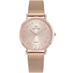 GO 695600 női karóra rozé arany acél szíjjal