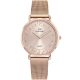 GO 695600 női karóra rozé arany acél szíjjal