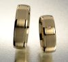 6 mm-es Sárga arany Karikagyűrű pár VD06S