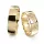 6 mm-es Sárga arany Karikagyűrű pár VD13S