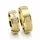 6 mm Sárga arany Karikagyűrű pár VD29S