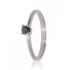 Fehér arany gyémánt köves gyűrű 70578