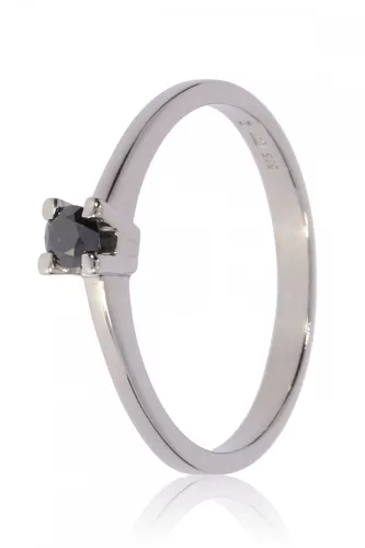 Fehér arany gyémánt köves gyűrű 70578