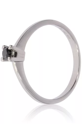 Fehér arany gyémánt köves gyűrű 70578