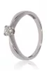 Fehér arany gyémánt köves gyűrű 71604