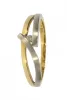Fehér-Sárga arany gyémánt köves gyűrű 76783
