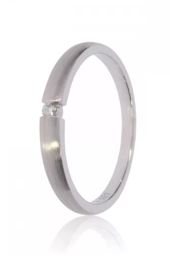 Fehér arany gyémánt köves gyűrű 76808