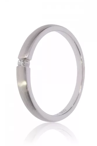 Fehér arany gyémánt köves gyűrű 76808