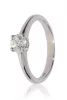 Fehér arany gyémánt köves gyűrű 78132