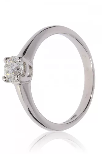 Fehér arany gyémánt köves gyűrű 78132