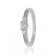 Fehér arany gyémánt köves gyűrű 80133