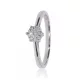 Fehér arany gyémánt köves gyűrű 81569