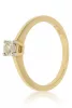 Sárga arany gyémánt köves gyűrű 81578