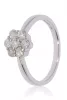 Fehér arany gyémánt köves gyűrű 81918