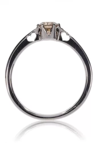 Fehér arany gyémánt köves gyűrű 82208