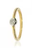 Sárga arany gyémánt köves gyűrű 84995