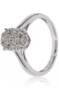 Fehér arany gyémánt köves gyűrű 85020