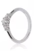 Fehér arany gyémánt köves gyűrű 86128