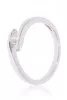 Fehér arany gyémánt köves gyűrű 86144