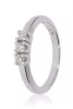 Fehér arany gyémánt köves gyűrű 86163