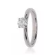 Fehér arany gyémánt köves gyűrű 86382