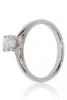 Fehér arany gyémánt köves gyűrű 86382