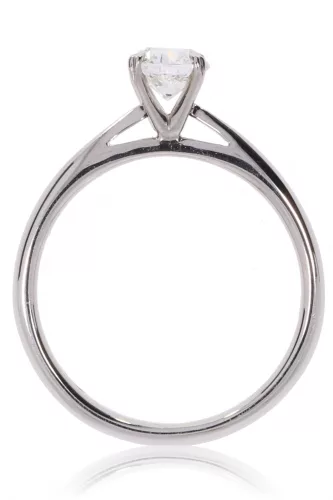 Fehér arany gyémánt köves gyűrű 86382