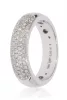 Fehér arany gyémánt köves gyűrű 87583