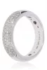 Fehér arany gyémánt köves gyűrű 87583