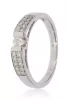 Fehér arany gyémánt köves gyűrű 87585