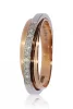 Vörös-Fehér arany gyémánt köves gyűrű 87588