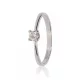 Fehér arany gyémánt köves gyűrű 87858