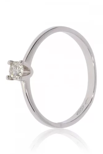Fehér arany gyémánt köves gyűrű 87858