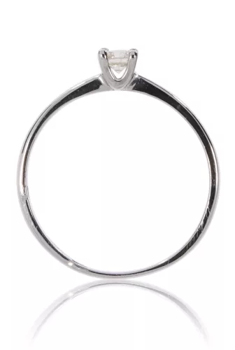 Fehér arany gyémánt köves gyűrű 87858