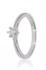 Fehér arany gyémánt köves gyűrű 89070