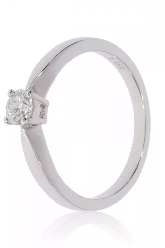 Fehér arany gyémánt köves gyűrű 89112